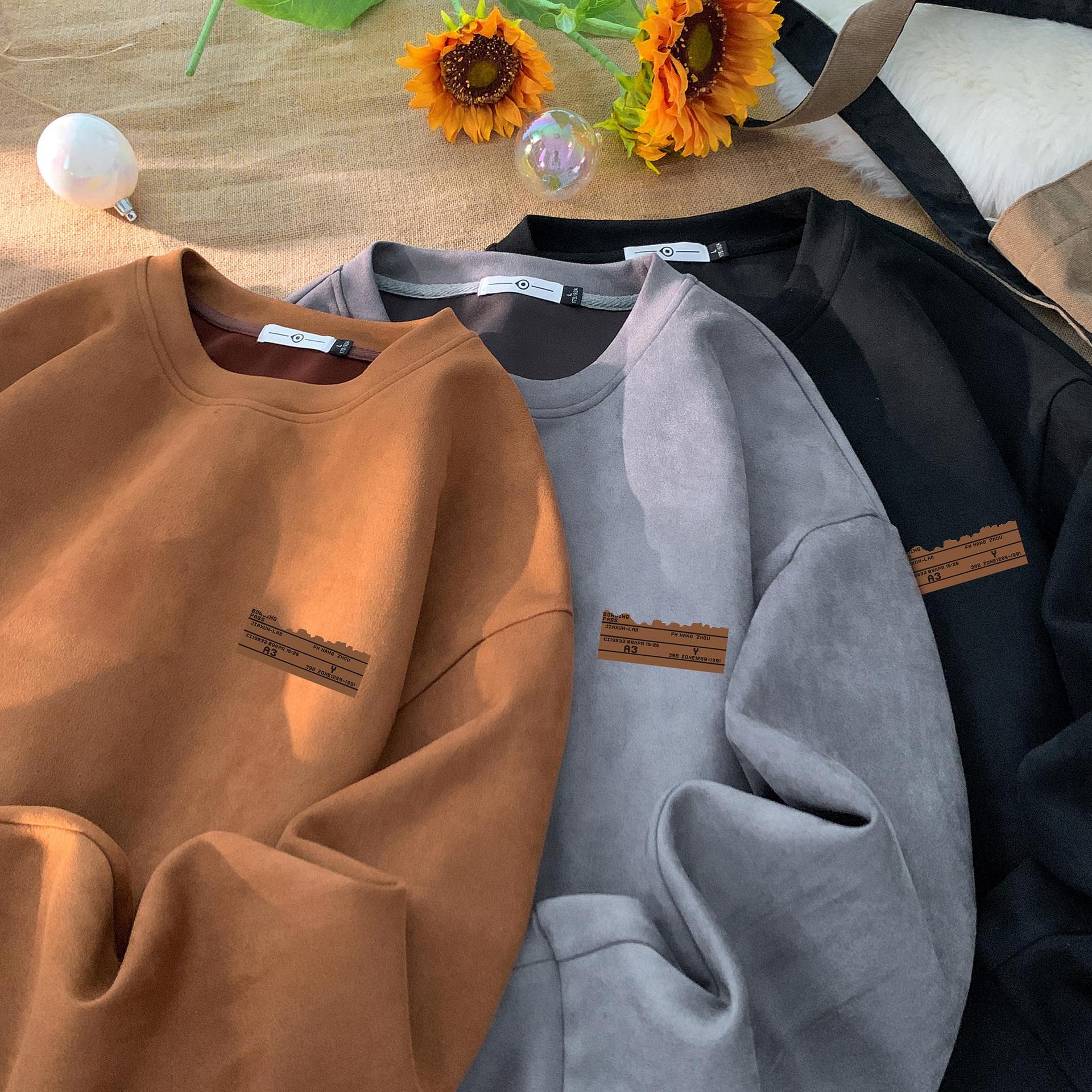 Men's Fashion Retro Gender-free Casual Sweatshirt Men's Fashion Retro Gender-free Casual Sweatshirt