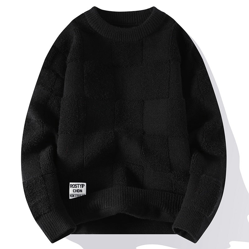Winter New Fashion Round Neck Sweater Men Winter New Fashion Round Neck Sweater Men