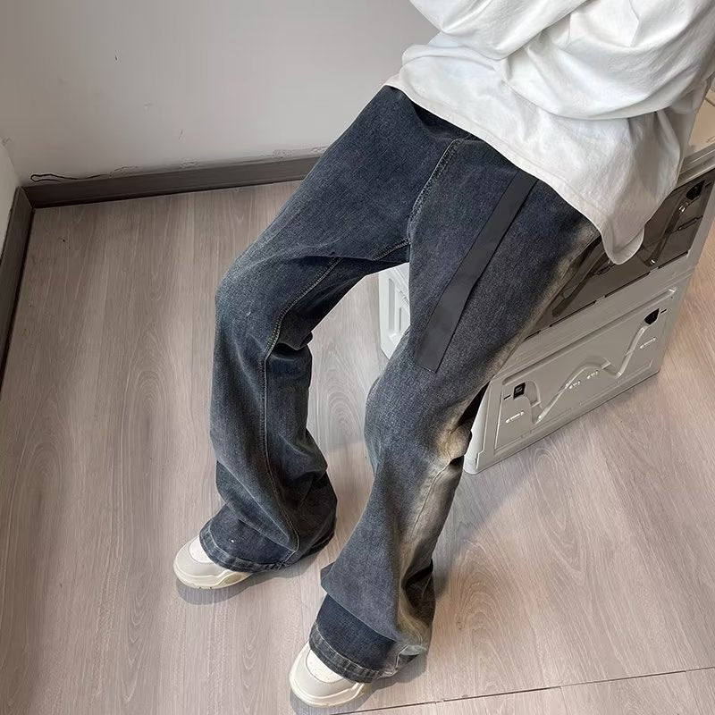 Men's Loose Trousers Cotton High Street Men's Loose Trousers Cotton High Street