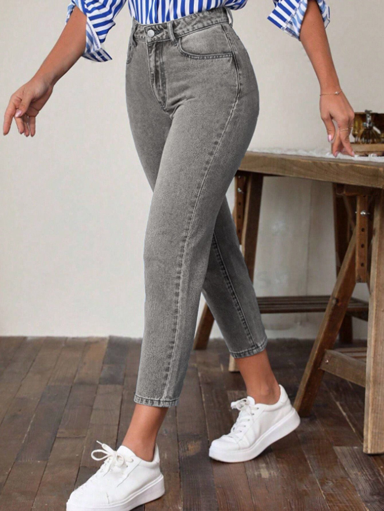 Retro High Waist Stretch Skinny Jeans For Women Retro High Waist Stretch Skinny Jeans For Women