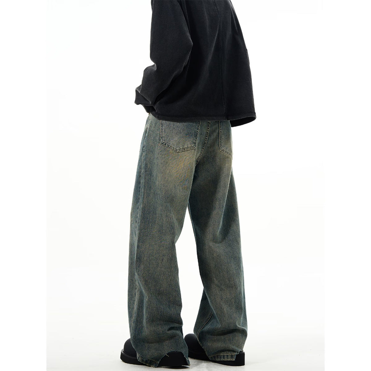 Spring, Autumn And Winter Trendy Loose Flared Jeans Spring, Autumn And Winter Trendy Loose Flared Jeans