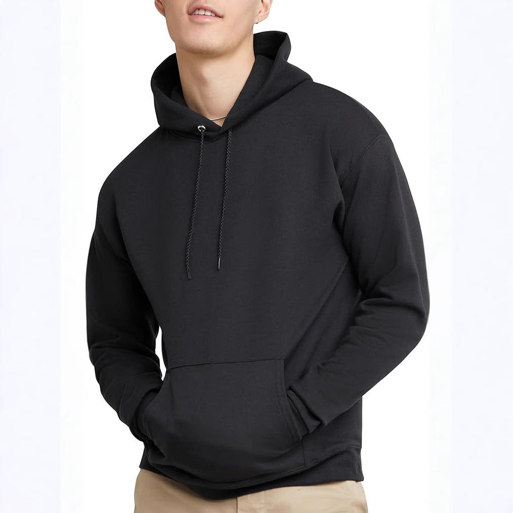 Long Sleeve Men's Hooded Sweater Coat Long Sleeve Men's Hooded Sweater Coat
