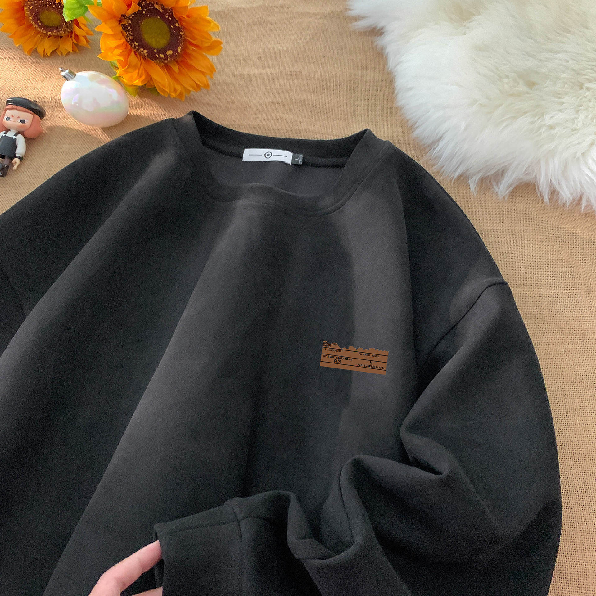 Men's Fashion Retro Gender-free Casual Sweatshirt Men's Fashion Retro Gender-free Casual Sweatshirt