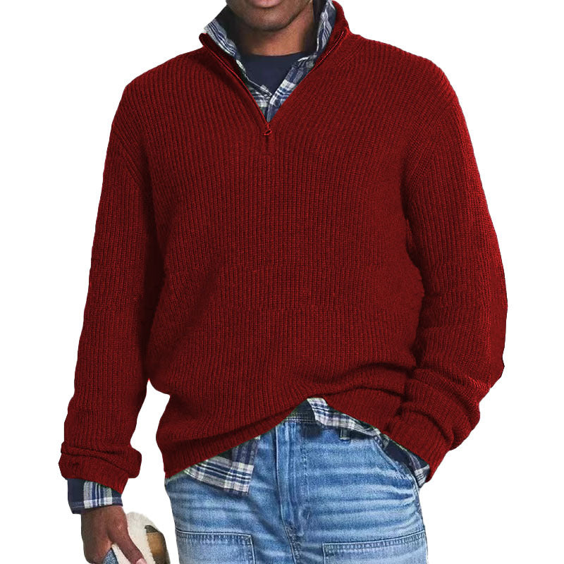 Acrylic Fall Winter Men's Casual Sweater Acrylic Fall Winter Men's Casual Sweater