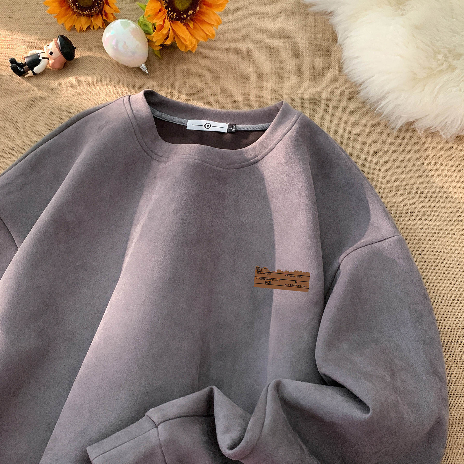Men's Fashion Retro Gender-free Casual Sweatshirt Men's Fashion Retro Gender-free Casual Sweatshirt