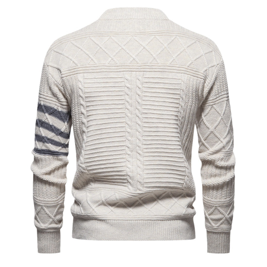 Men's Knitwear Sweater Fashion Simple Color Matching Men's Knitwear Sweater Fashion Simple Color Matching
