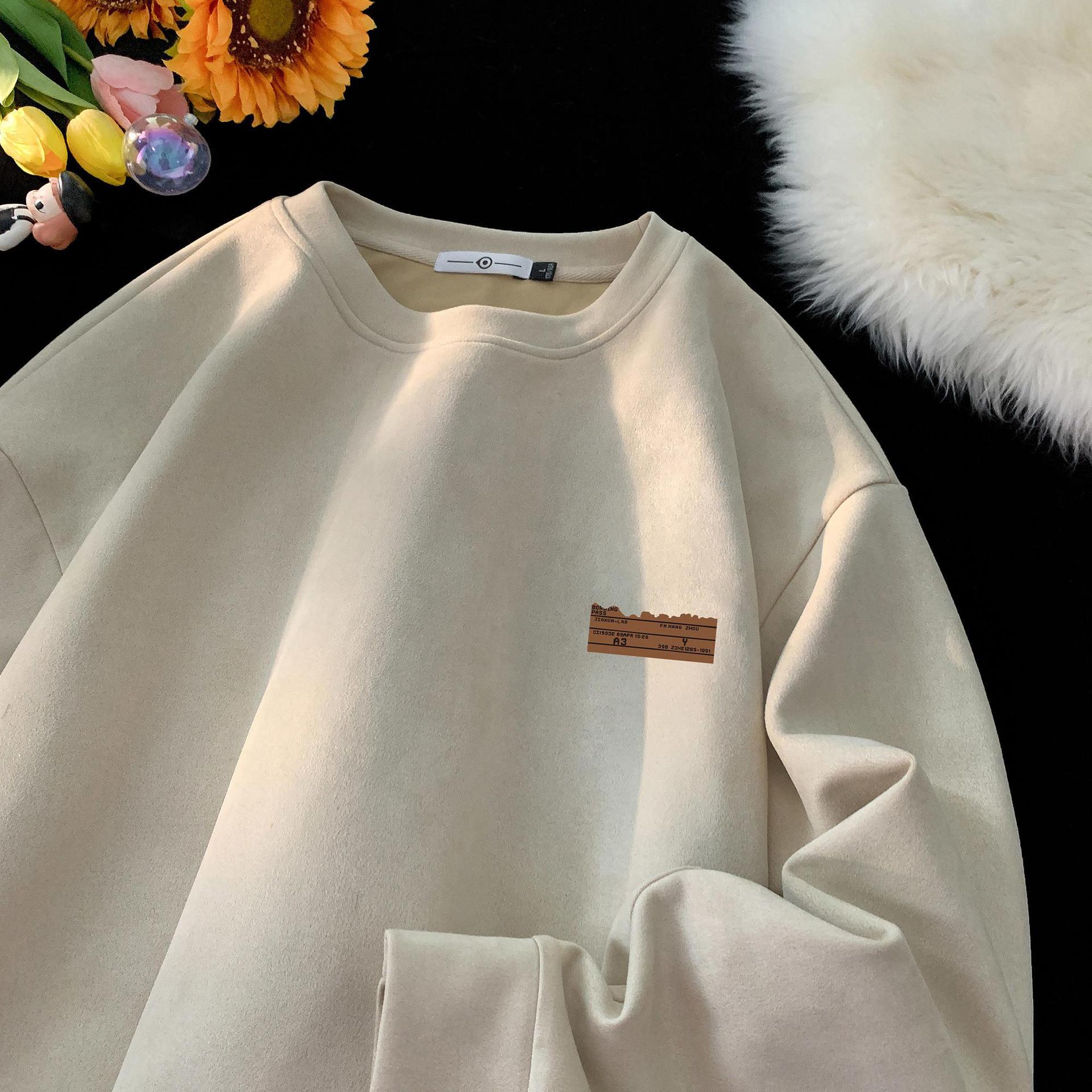 Men's Fashion Retro Gender-free Casual Sweatshirt Men's Fashion Retro Gender-free Casual Sweatshirt