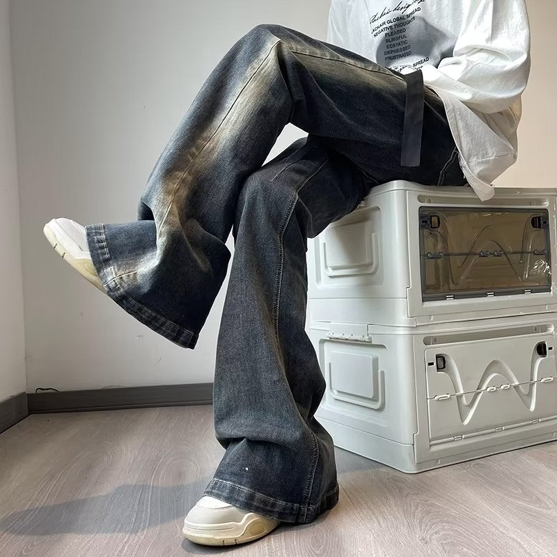 Men's Loose Trousers Cotton High Street Men's Loose Trousers Cotton High Street