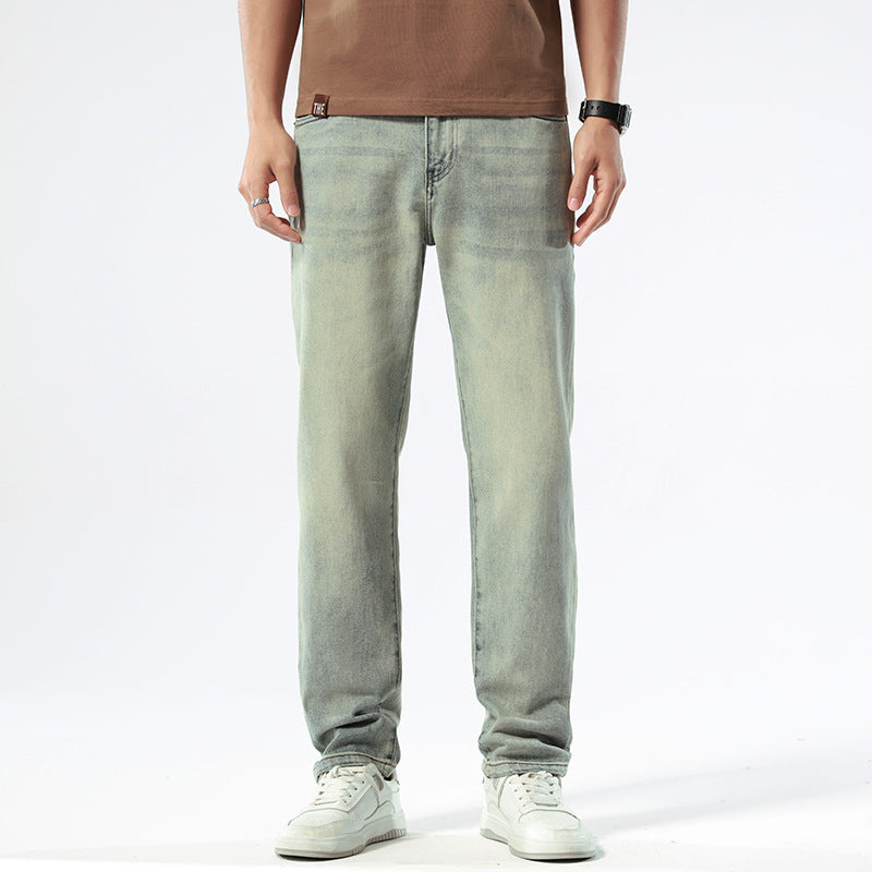 Casual Stretch Nostalgic Micro Ha Pencil Pants Youth Jeans Men Casual Stretch Nostalgic Micro Ha Pencil Pants Youth Jeans Men