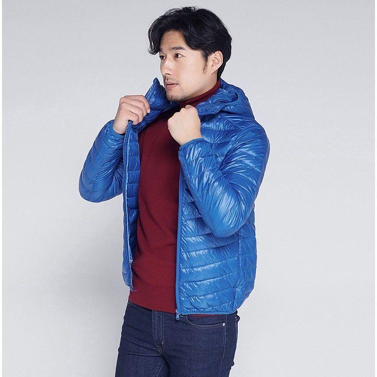 Men's Short Plus Size Lightweight Feather Jacket Men's Short Plus Size Lightweight Feather Jacket