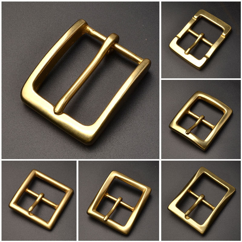 Casual Men Solid Brass Belt Buckle Accessories Casual Men Solid Brass Belt Buckle Accessories