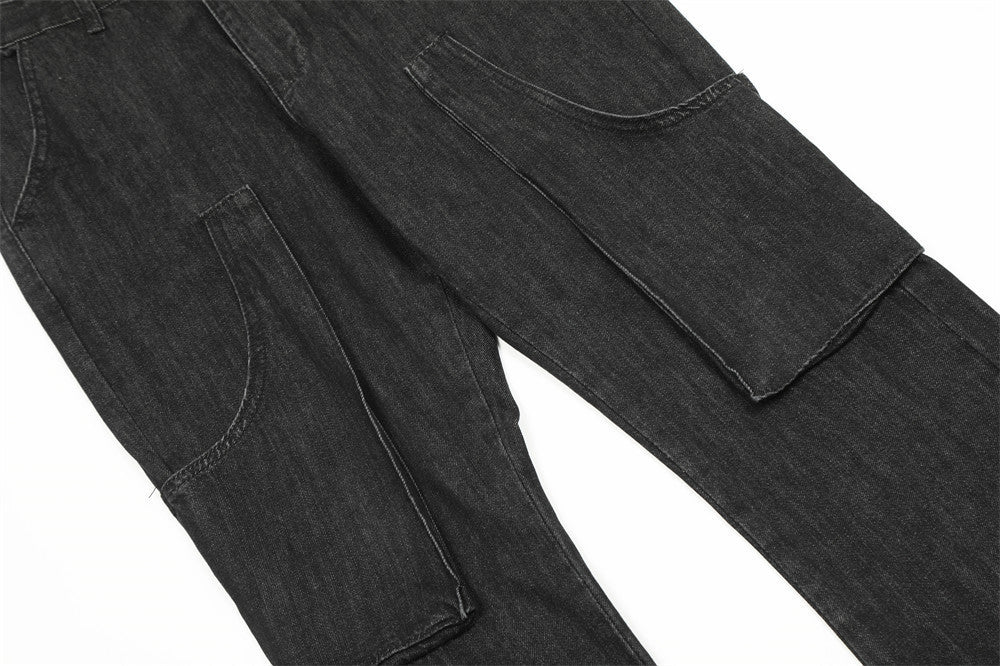 Fashion Personality Multi-pocket Design Jeans For Men Fashion Personality Multi-pocket Design Jeans For Men