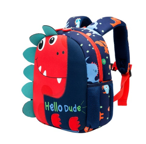 Cartoon Cute Children Kindergarten Dinosaur School Bag Cartoon Cute Children Kindergarten Dinosaur School Bag