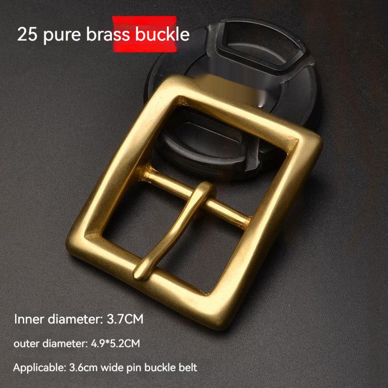 Casual Men Solid Brass Belt Buckle Accessories Casual Men Solid Brass Belt Buckle Accessories