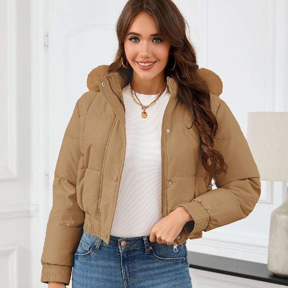Women's Fashion Casual Thickening Cotton-padded Jacket Women's Fashion Casual Thickening Cotton-padded Jacket