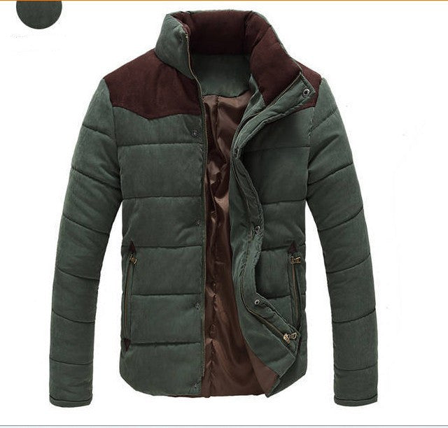 Warm Causal Parkas Male Outerwear Windbreak Jackets Coats Warm Causal Parkas Male Outerwear Windbreak Jackets Coats