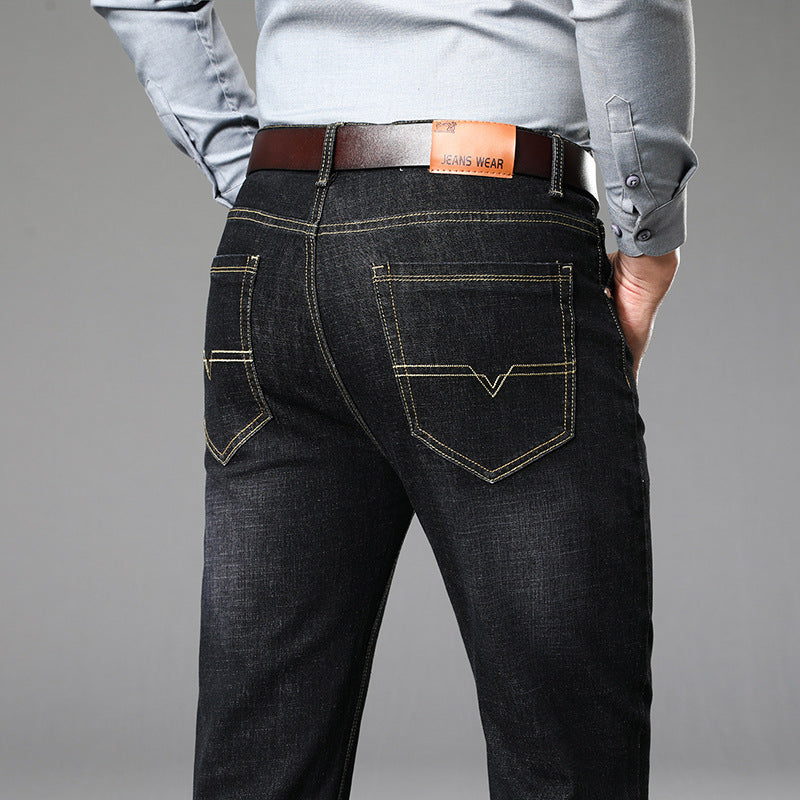 Jeans Men's Straight Loose Long Pants Men's New Large Size Casual Jeans Jeans Men's Straight Loose Long Pants Men's New Large Size Casual Jeans