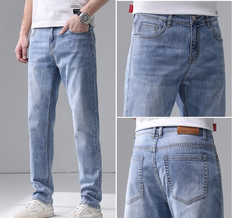 Men's Jeans Straight Fashion Slim Fit Men's Jeans Straight Fashion Slim Fit