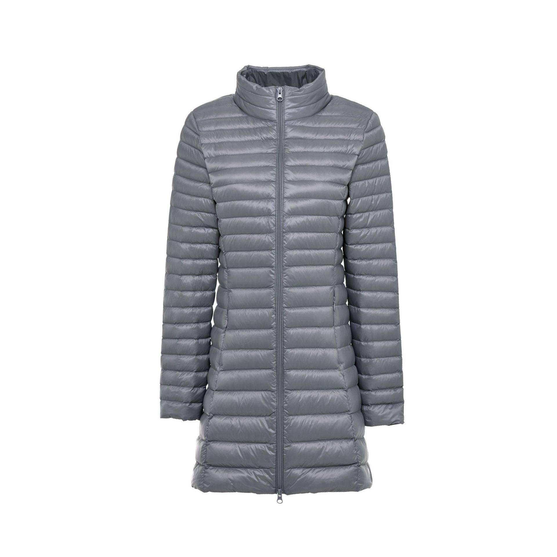 Autumn And Winter New Down Jacket Women's Lightweight Stand Collar Mid-length Slim Fit Slimming Plus Size Coat Autumn And Winter New Down Jacket Women's Lightweight Stand Collar Mid-length Slim Fit Slimming Plus Size Coat