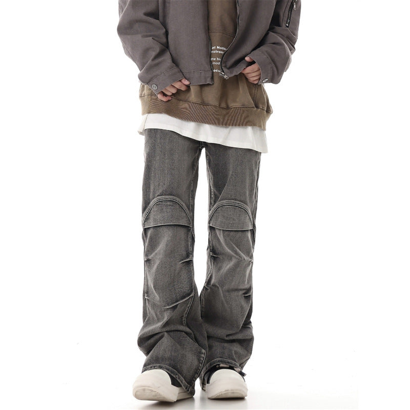 Retro Washed Distressed Skinny Jeans Casual Pants For Men Retro Washed Distressed Skinny Jeans Casual Pants For Men