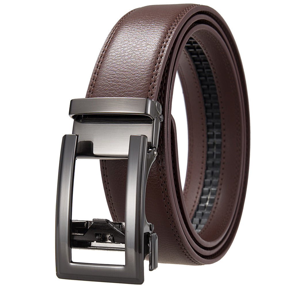 Antique Cowhide Men's Leather Belt Casual Business Comfort Click Belt Antique Cowhide Men's Leather Belt Casual Business Comfort Click Belt
