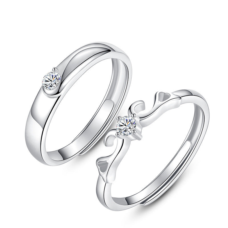 Versatile Men And Women Pair Rings Versatile Fashion Accessories Versatile Men And Women Pair Rings Versatile Fashion Accessories