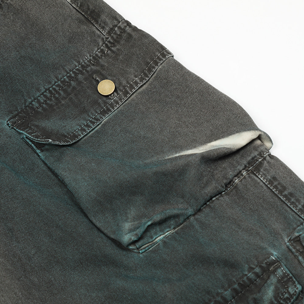 Multi-pocket Workwear Style Jeans For Men Multi-pocket Workwear Style Jeans For Men