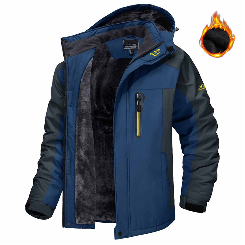 Winter Long Sleeved Windproof Ski Jacket Down Winter Long Sleeved Windproof Ski Jacket Down