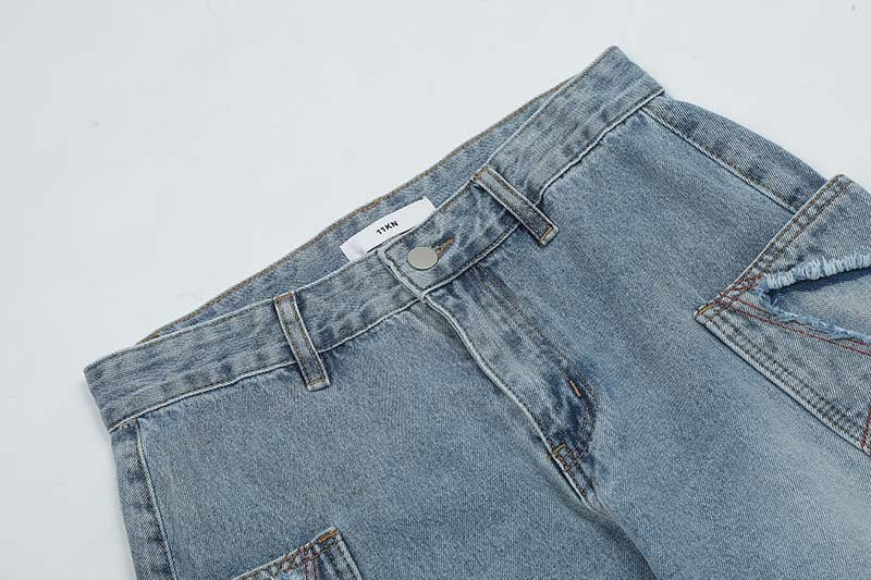 Street American Retro Jeans For Men Street American Retro Jeans For Men