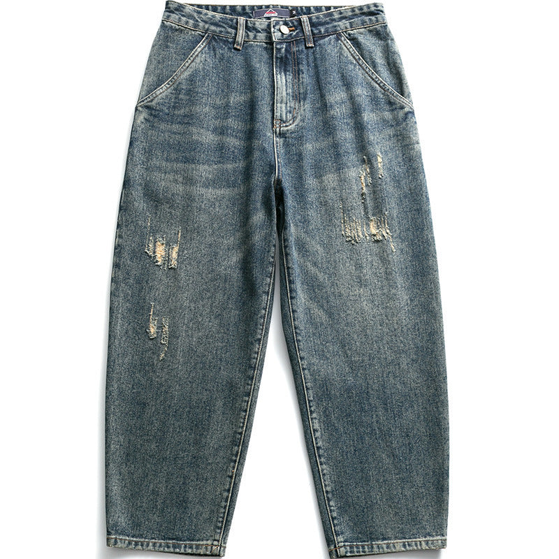 Fashion Retro Loose Harem Jeans Men Fashion Retro Loose Harem Jeans Men