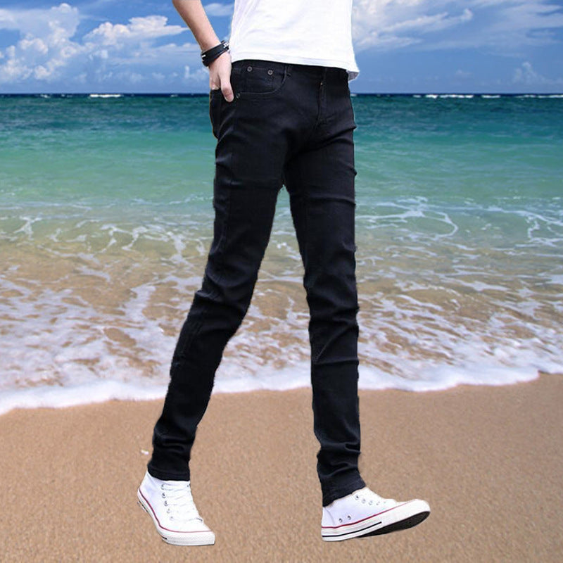 Thin Men's Jeans Loose Skinny Casual Thin Men's Jeans Loose Skinny Casual