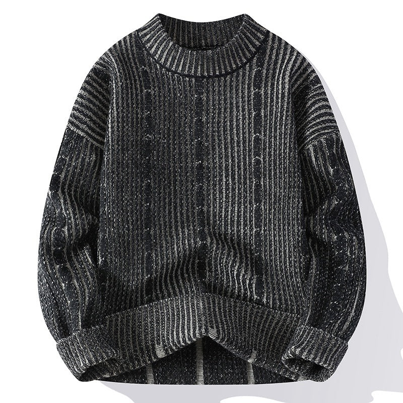 Casual Loose Sweater Men's Long Sleeved Sweater Casual Loose Sweater Men's Long Sleeved Sweater