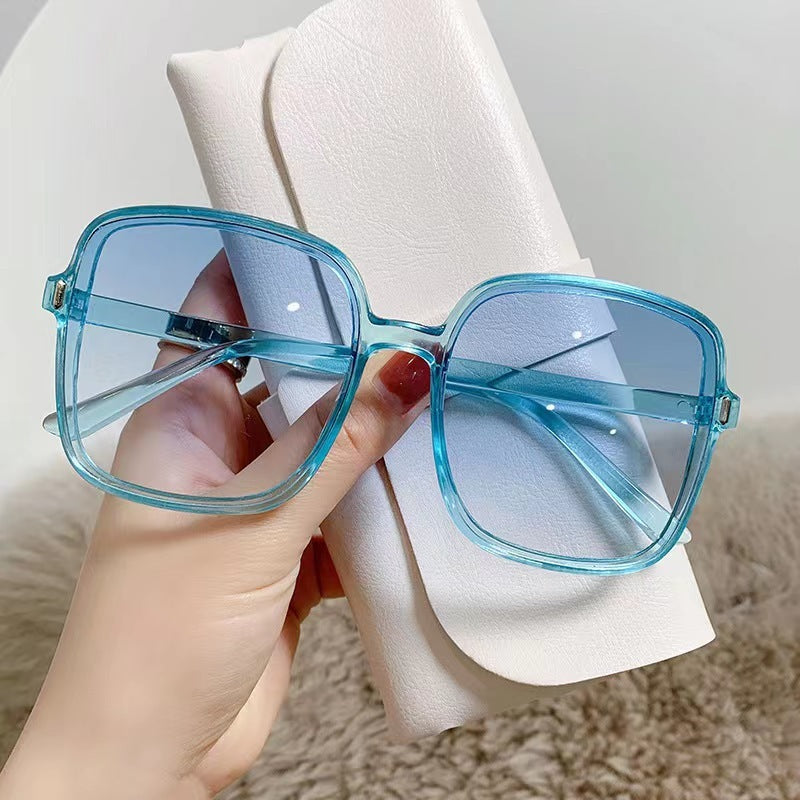 Oversized Frame Women Ins Fashion Sunglasses UV Protection Oversized Frame Women Ins Fashion Sunglasses UV Protection