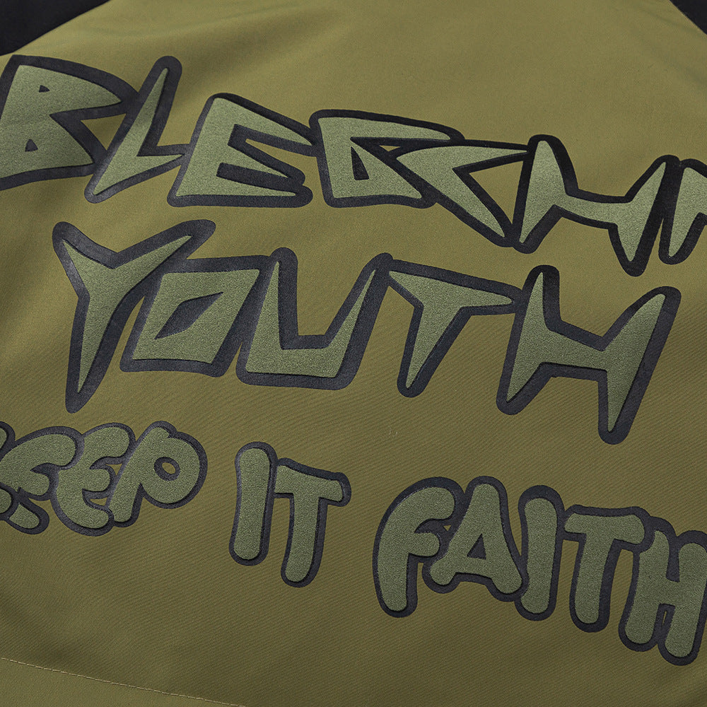 Stand Collar Bread Cotton-padded Jacket For Men Stand Collar Bread Cotton-padded Jacket For Men