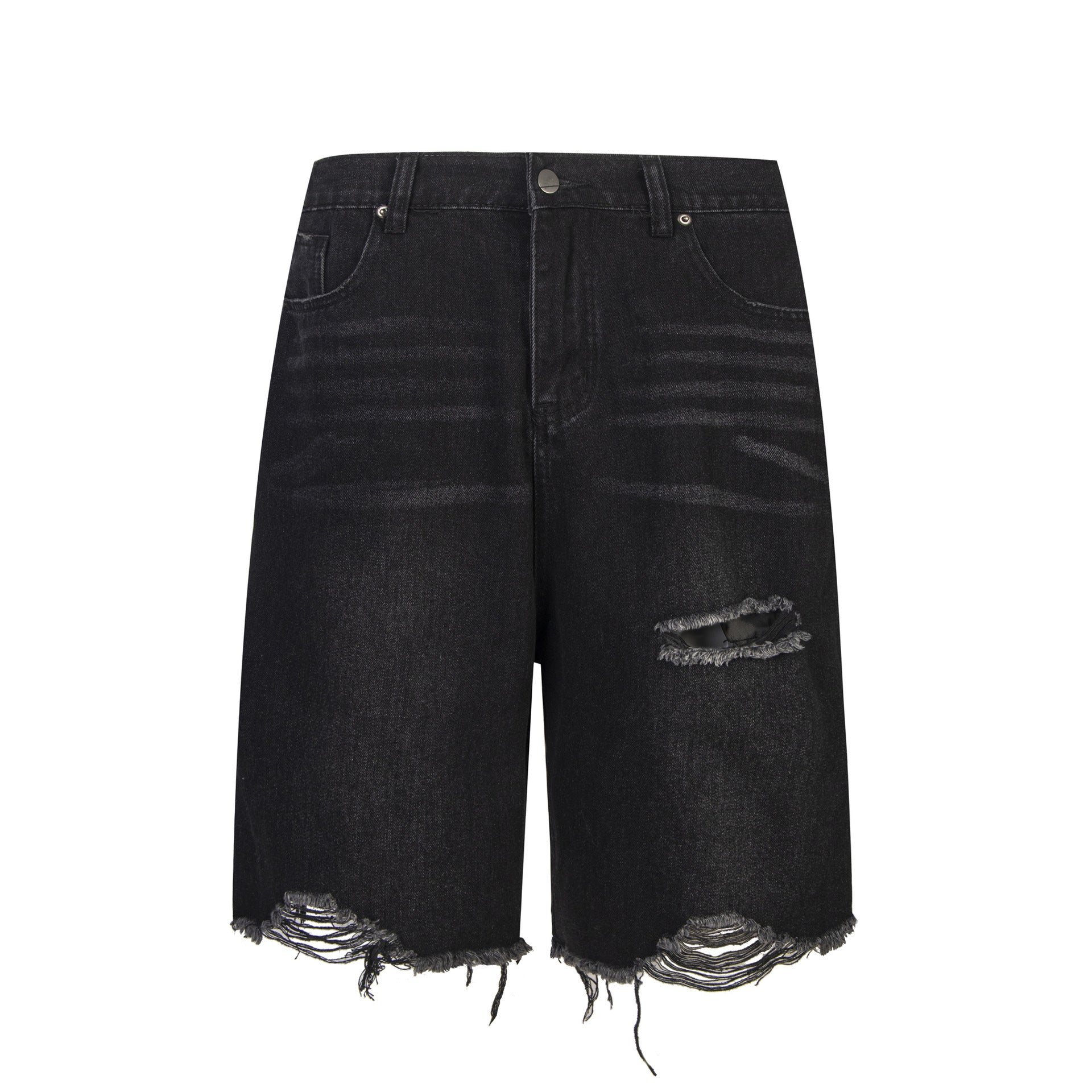 Ripped Raw Hem Jeans Men And Women Ripped Raw Hem Jeans Men And Women