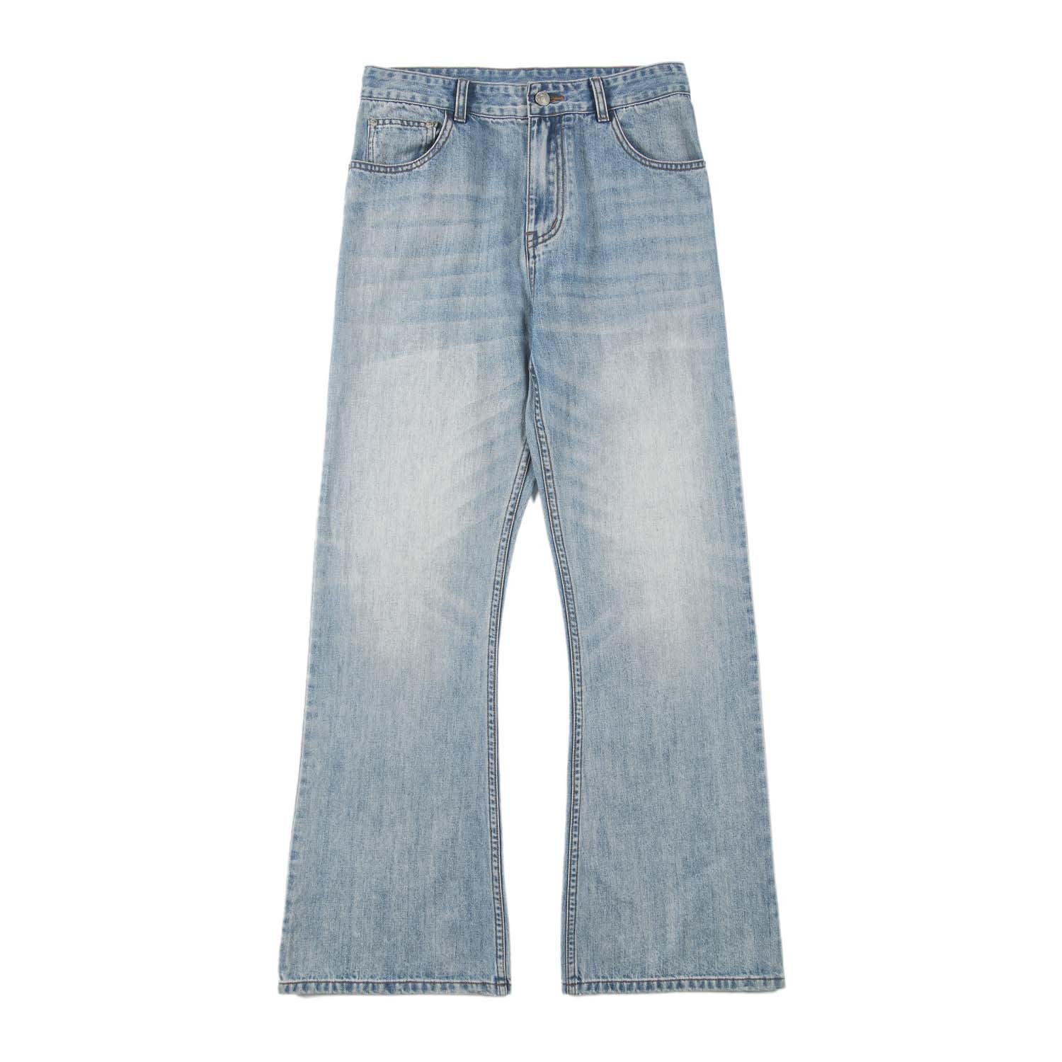 Washed Light Blue Skinny Jeans For Men Washed Light Blue Skinny Jeans For Men