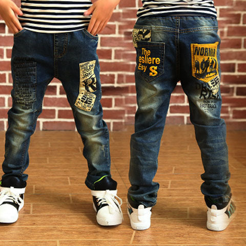 Boys' Denim Trousers Trousers Children's Clothing Boys' Denim Trousers Trousers Children's Clothing