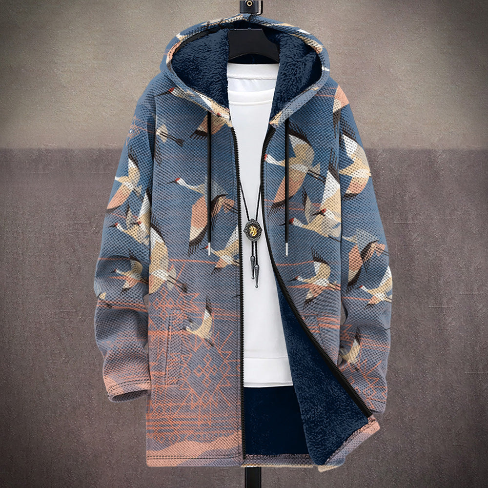 Men's Autumn And Winter Fashion Loose Cotton Coat Men's Autumn And Winter Fashion Loose Cotton Coat