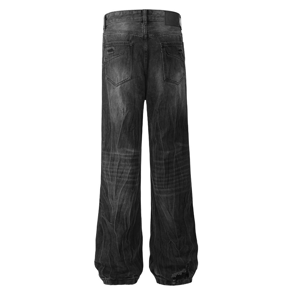 Fashionable American-style Ripped Skinny Jeans For Men Fashionable American-style Ripped Skinny Jeans For Men