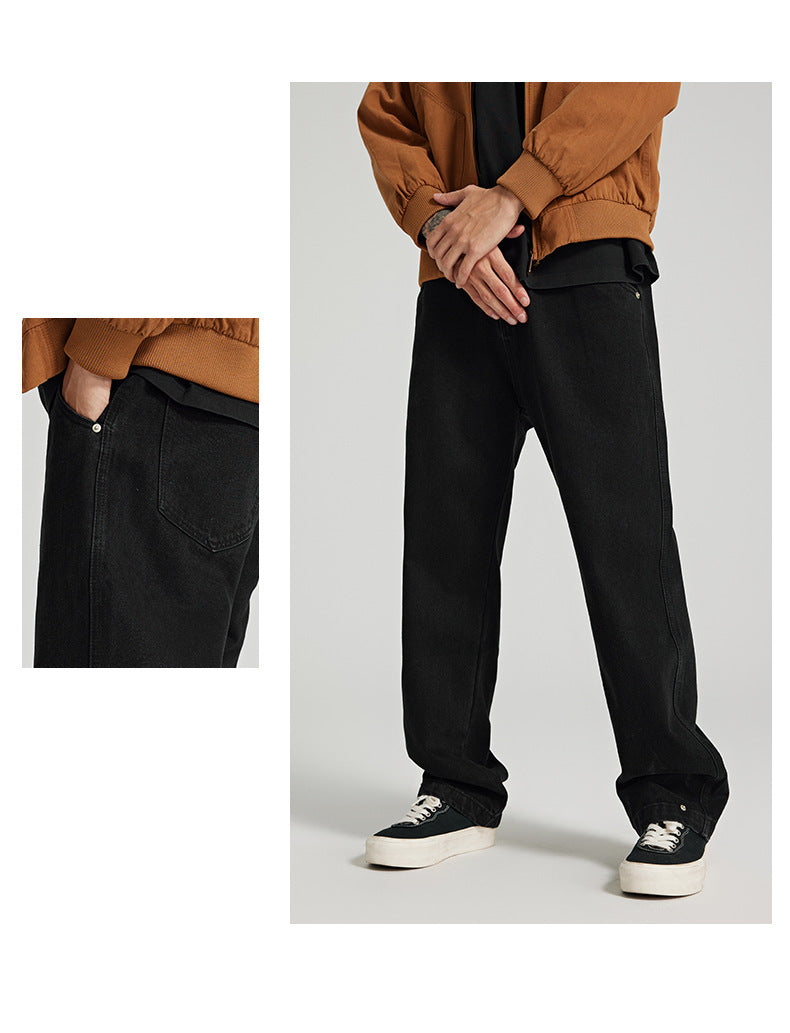 Straight Loose Jeans For Men Straight Loose Jeans For Men