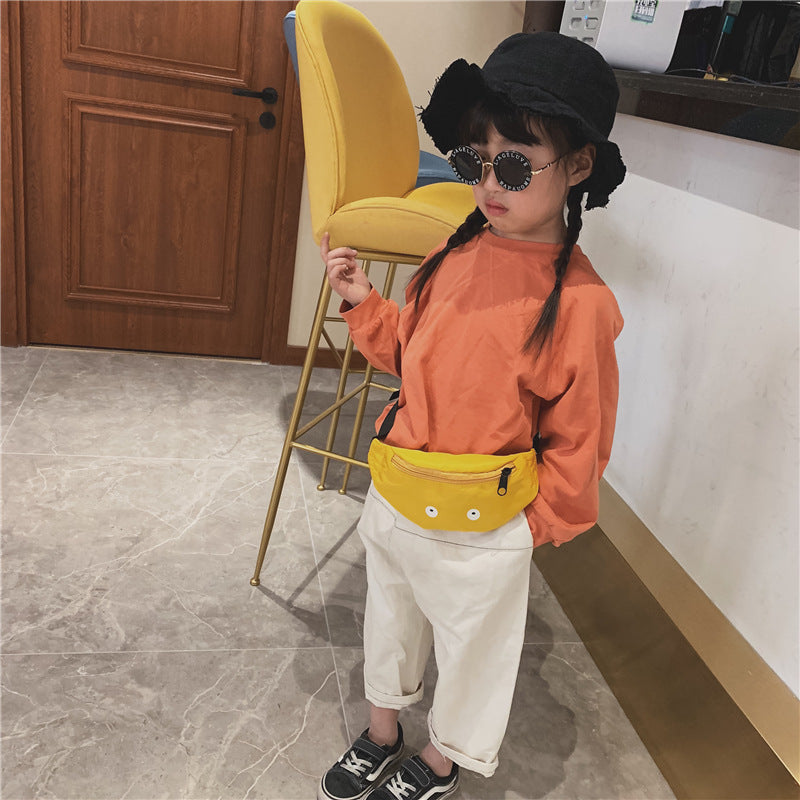 Children's Single-shoulder Waist Bag Funny Pattern Children's Single-shoulder Waist Bag Funny Pattern