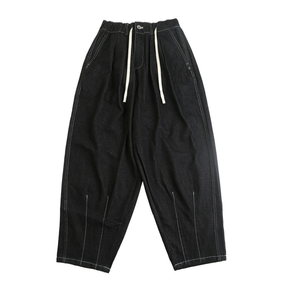 Tapered Wide-leg Workwear Jeans For Men Tapered Wide-leg Workwear Jeans For Men