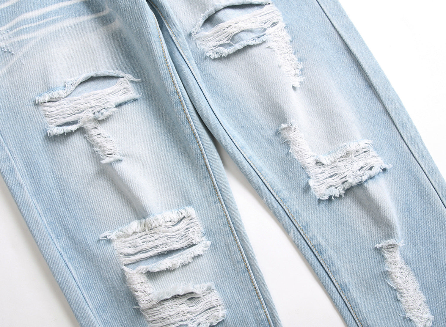 Men's Jeans Slim Fit Straight Ripped Men's Jeans Slim Fit Straight Ripped