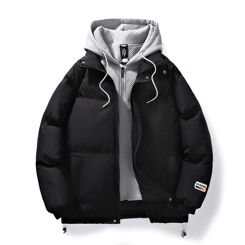 Winter Coat For Men Hooded Cotton Jacket Winter Coat For Men Hooded Cotton Jacket