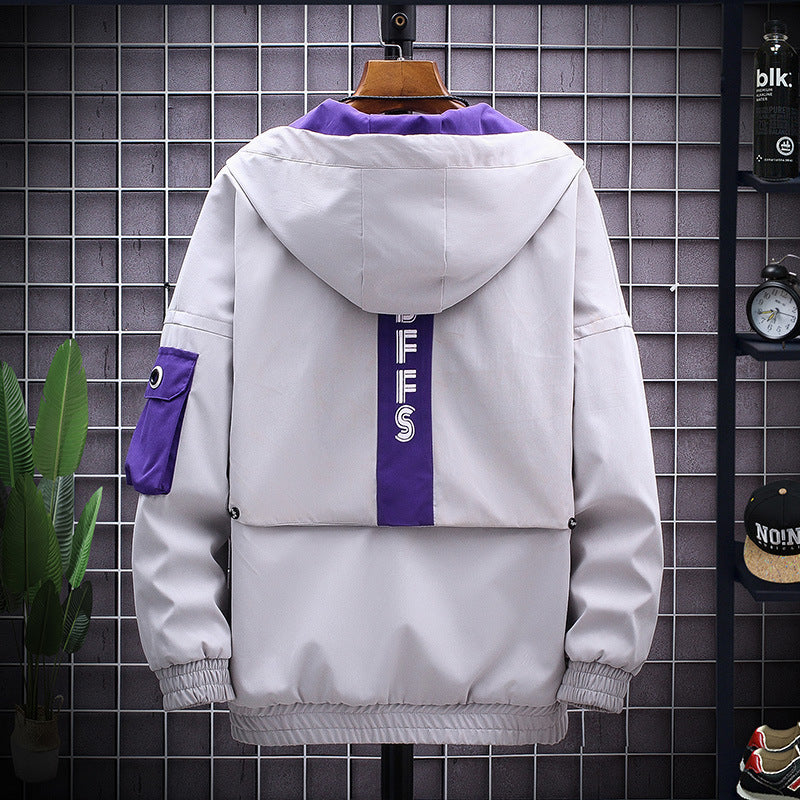 Men's Jackets Thickened Casual Coats Trendy Hooded Tops Men's Jackets Thickened Casual Coats Trendy Hooded Tops