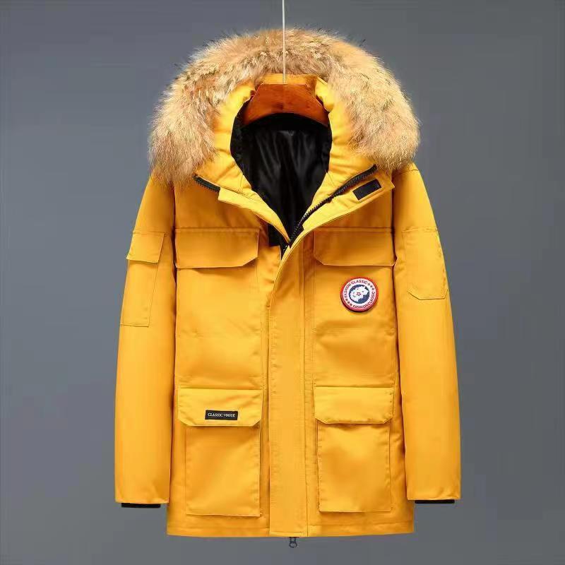 Winter Men's Mid-length Couple Outdoor Winter Men's Mid-length Couple Outdoor