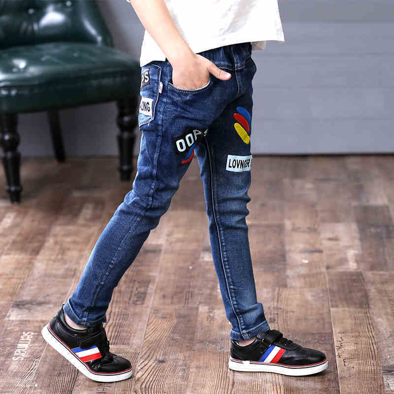Boys Jeans Autumn And Winter New One-piece Velvet Boys Jeans Autumn And Winter New One-piece Velvet