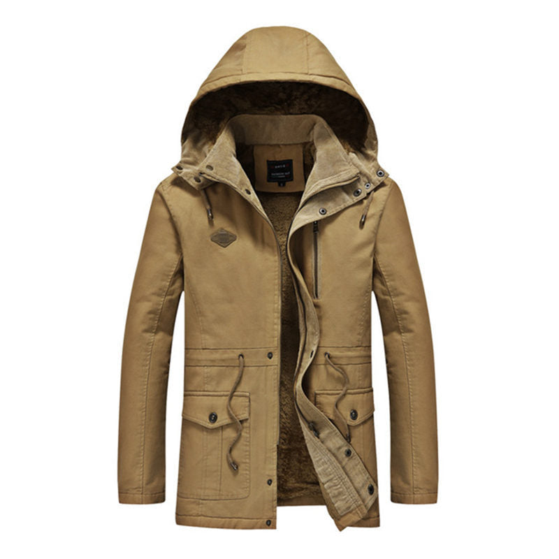 Fashion Thick Men Cotton Warm Jacket Fashion Thick Men Cotton Warm Jacket