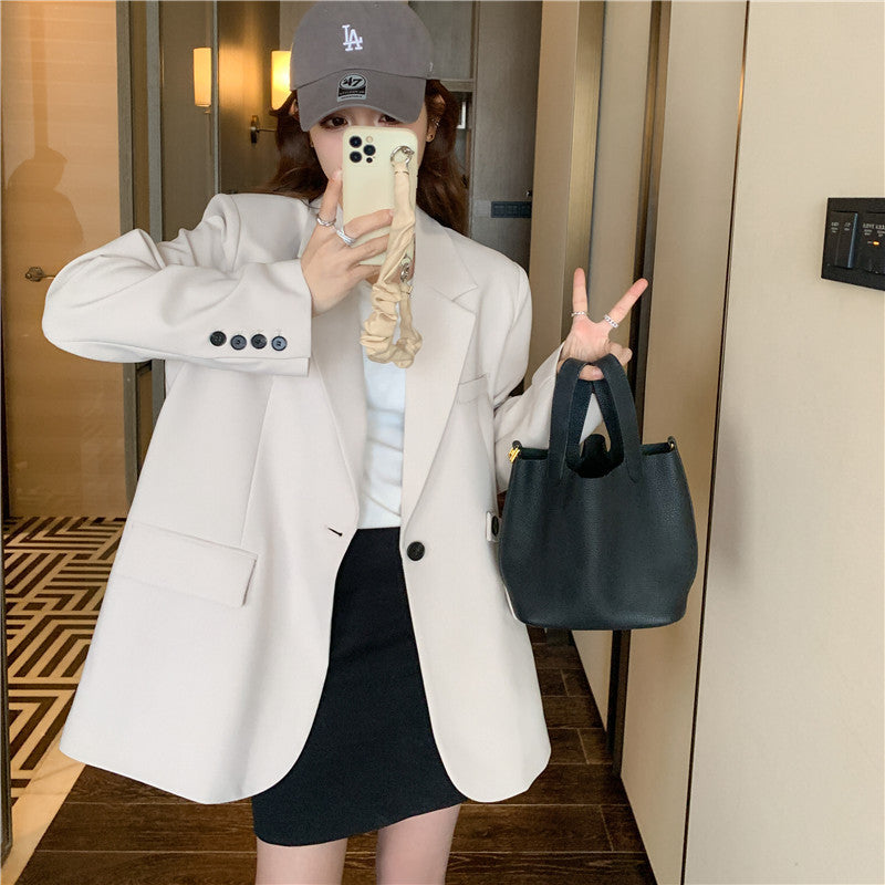 Casual Loose Fitting Suit Jacket For Women Casual Loose Fitting Suit Jacket For Women