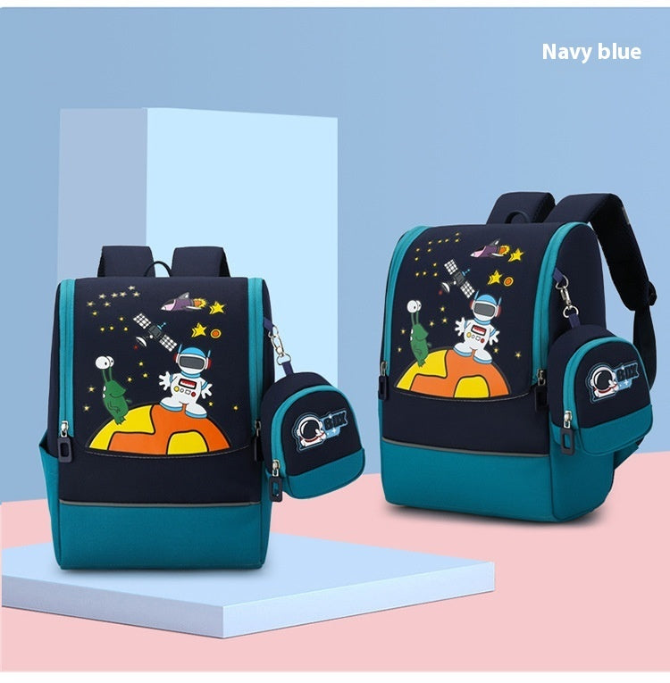 Cartoon Children's Backpack Kindergarten Primary School Students Cartoon Children's Backpack Kindergarten Primary School Students